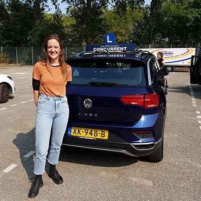 geslaagd voor rijbewijs rijschool rotterdam cbr volkswagen